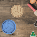 NetBall Cookie Cutter and Embosser Stamp