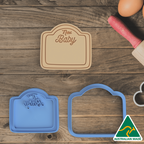 New Baby Cookie Cutter and Embosser Stamp