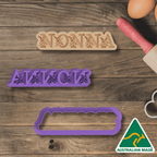 Nonna 1 Cookie Cutter and Embosser Stamp
