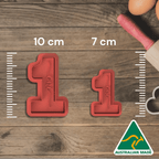 Australian Cookie Cutters Cookie Cutters One in 1 Cookie Cutter and Embosser Stamp