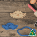 Pirate Hat Cookie Cutter and Embosser Stamp