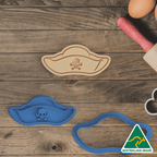 Pirate Hat Cookie Cutter and Embosser Stamp