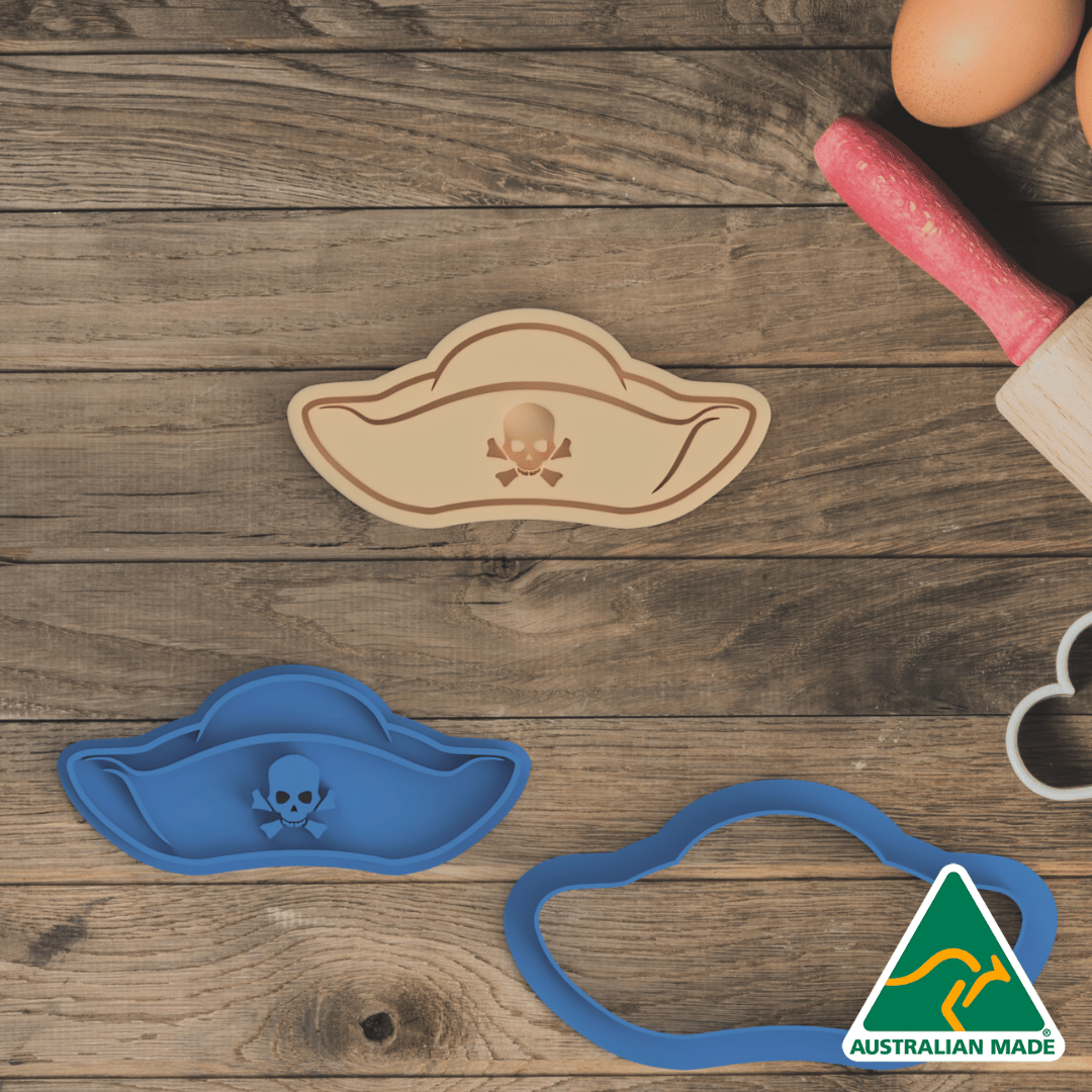 Pirate Hat Cookie Cutter and Embosser Stamp