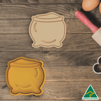 Pot of Gold Cookie Cutter and Embosser Stamp