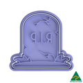 RIP Gravestone Cookie Cutter and Embosser Stamp