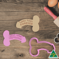 Same Penis Forever Cookie Cutter and Embosser Stamp