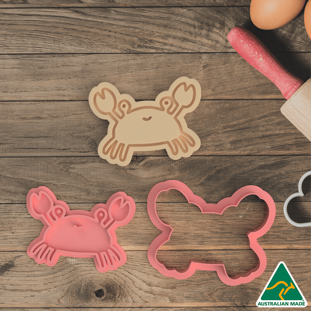 Sea Creatures- Set of 7 Cookie Cutter And Embosser Stamp