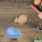 Sea Creatures- Whale Cookie Cutter And Embosser Stamp