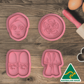 Shower Collection Cookie Cutter and Embosser Stamp