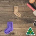 Sock 4 Cookie Cutter and Embosser Stamp