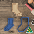 Socks Cookie Cutter and Embosser Stamp