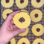 Sun Flower Cookie Cutter and Embosser Stamp