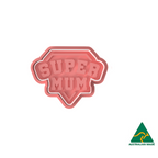 Super Mum Cookie Cutter and Embosser Stamp