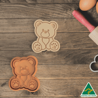 Teddy Bear Cookie Cutter and Embosser Stamp