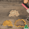 Transport Tipper Truck Cookie Cutter and Embosser Stamp