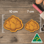 Australian Cookie Cutters Cookie Cutters Turkey V1 Cookie Cutter and Embosser Stamp