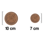 Virgo Cookie Cutter and Embosser Stamp