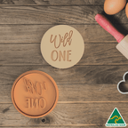 Wild One Cookie Cutter and Embosser Stamp
