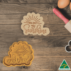 You Are My Sunshine Cookie Cutter and Embosser Stamp