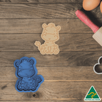 Zebra Cookie Cutter and Embosser Stamp