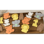 Zebra Cookie Cutter and Embosser Stamp