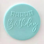 Happy Birthday Banner Debosser