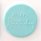 Happy Birthday Script Debosser