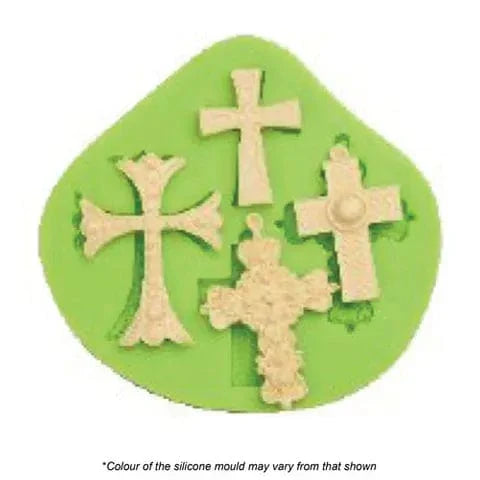 Australian Cookie Cutters Silicone Mould Multiple Crosses Silicone Mould