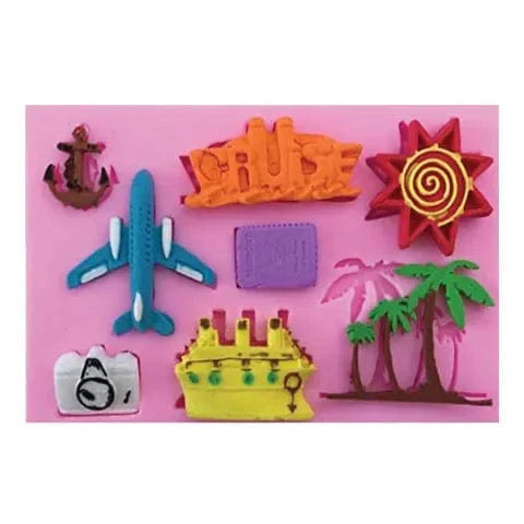 Tropical Cruise Holiday Silicone Mould