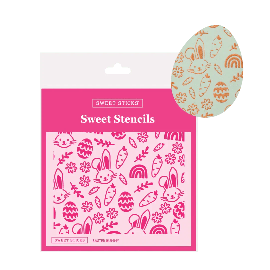 Sweet Sticks Cookie Stencil Sweet Sticks Easter Bunny Stencil