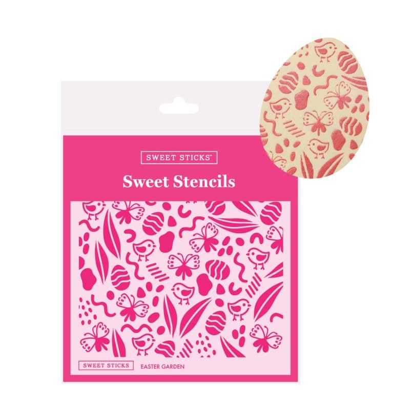 Sweet Sticks Cookie Stencil Sweet Sticks Easter Garden Stencil