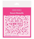 Sweet Sticks Cookie Stencil Sweet Sticks Mother's Day Petal Stencil